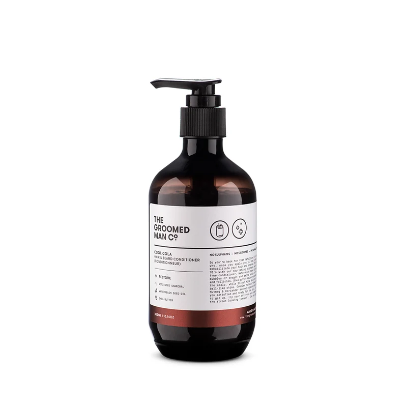 The Groomed Man Co. Cool Cola Hair & Beard Conditioner 300ml
