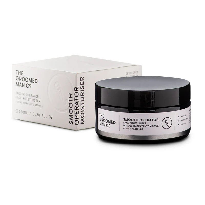 The Groomed Man Co. Smooth Operator Face Moisturiser 100ml