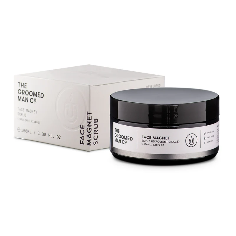 The Groomed Man Co. Face Magnet Scrub 100ml