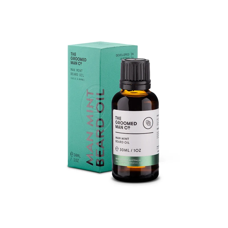 The Groomed Man Co. Man Mint Beard Oil 30ml