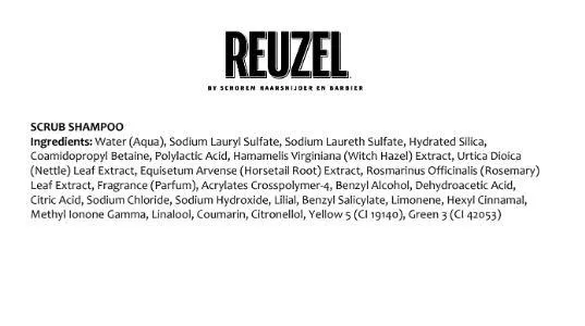 Reuzel Scrub Shampoo 1000ml