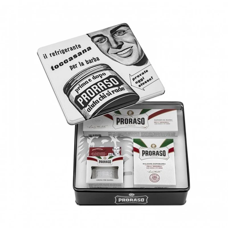 Proraso Vintage Bartpflege Set Toccasana: Sensitive