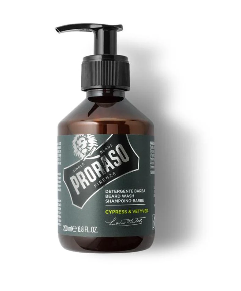 Proraso Beard Wash Cypress & Vetyver 200ml