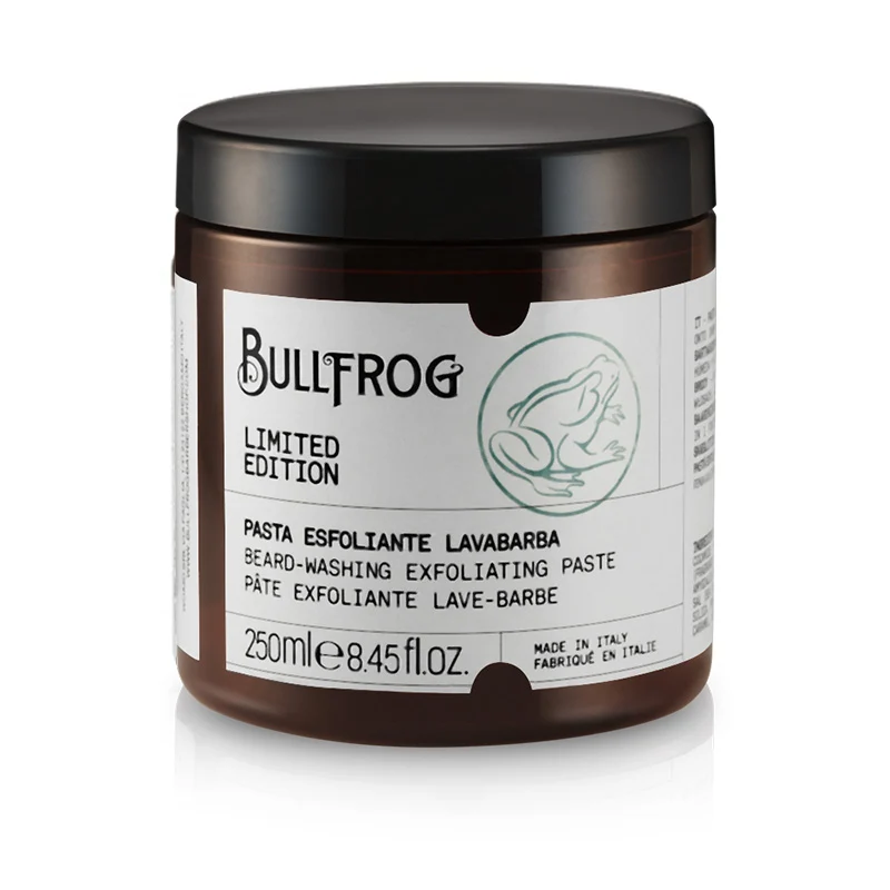 BULLFROG Beard-Washing Exfoliating Paste 250ml Limited Edition