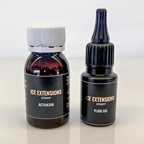 Original Ice Extension Set - Activator + Kleber Transparent
