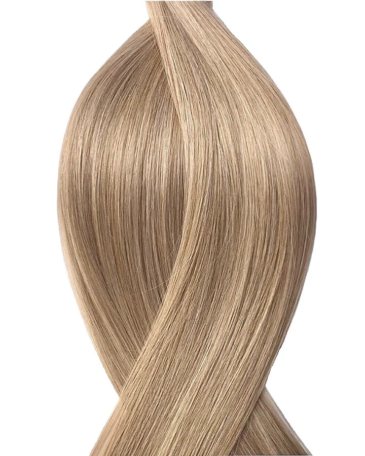 #M8/60B Balayage Hellbraun-Weißblond Tape Extensions