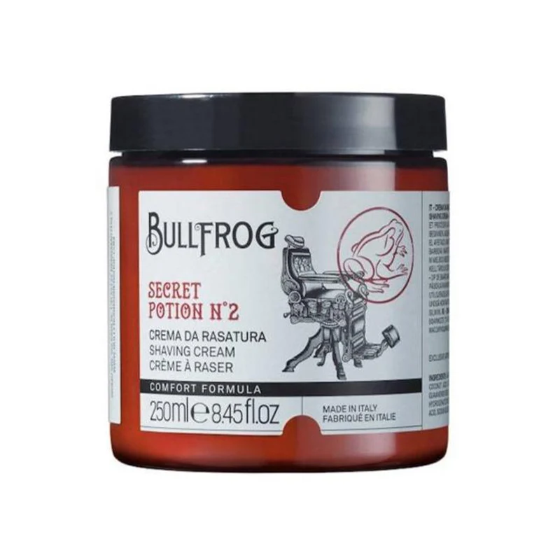 BULLFROG Shaving Cream Secret Potion N.2 Comfort 250ml