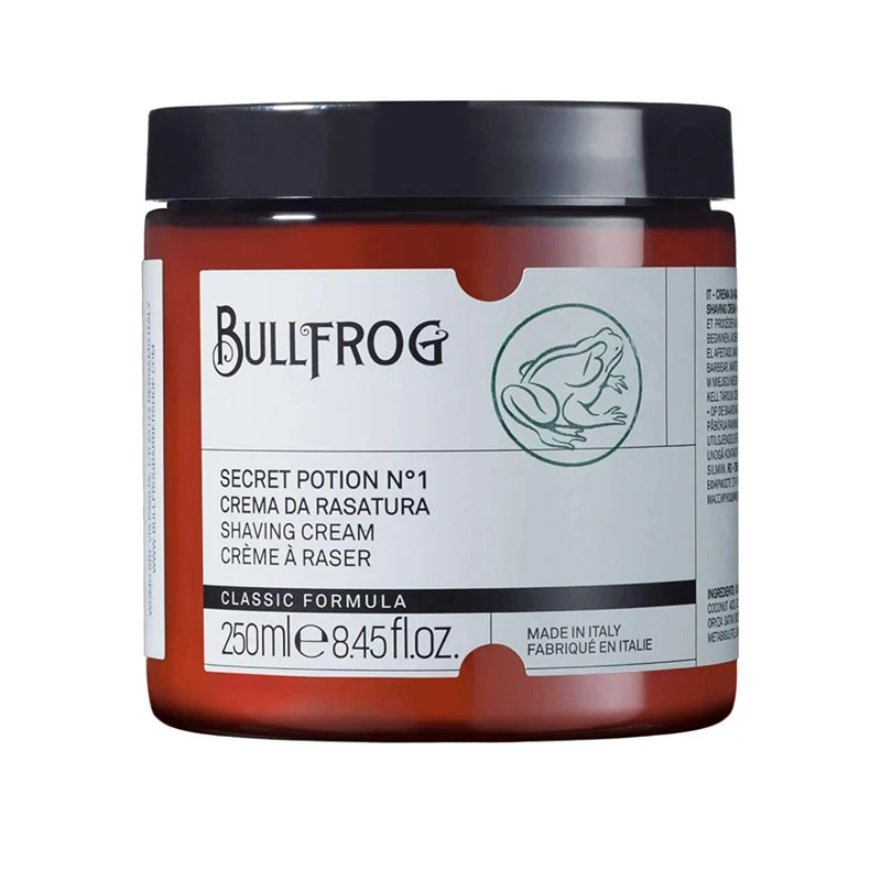 BULLFROG Shaving Cream Secret Potion N.1 Classic 250ml