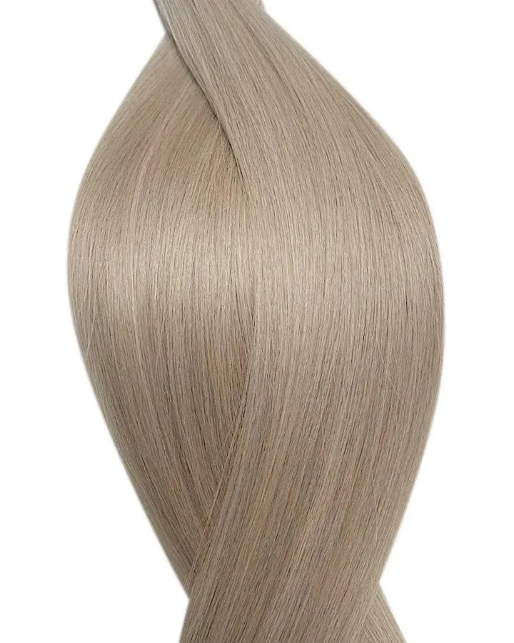 #16V Kühles Aschiges Blond invisible Tape Extensions