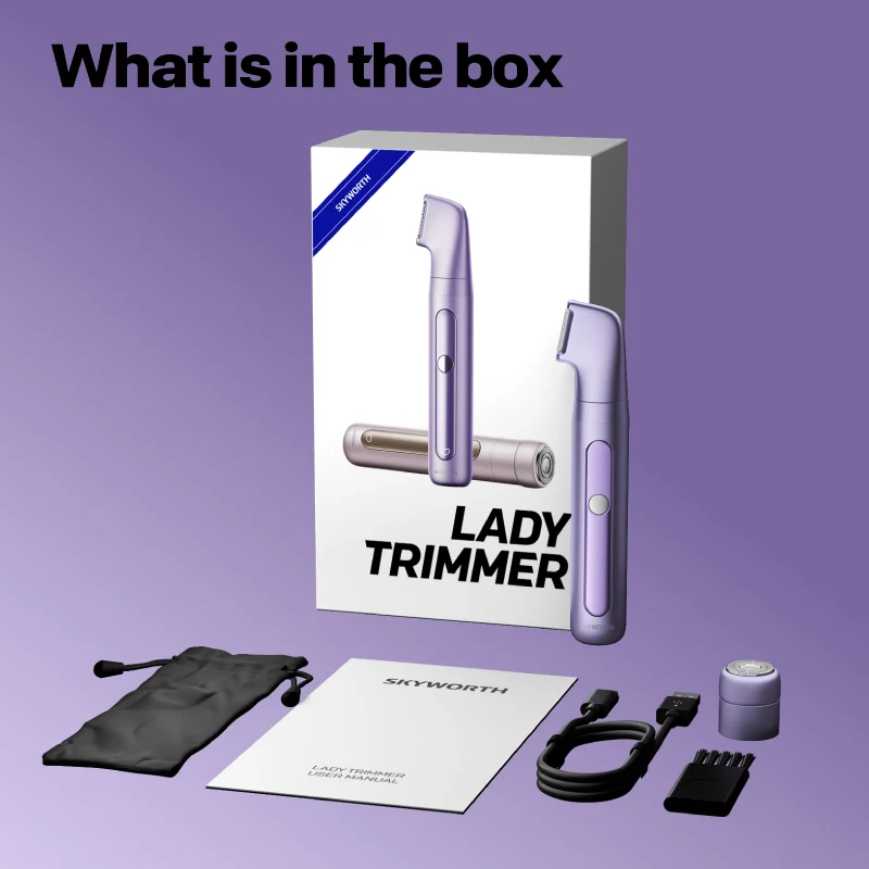 Skyworth Lady Trimmer Electric Body Hair Trimmer