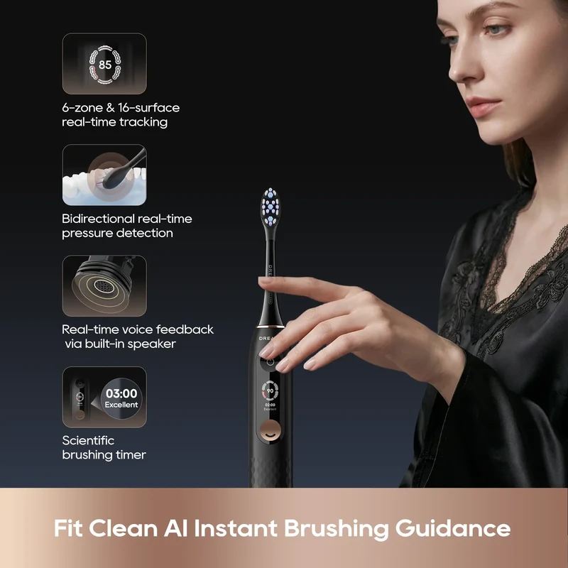 [Gift Set] Dreame E10S Smart Sonic Vibration Electric Toothbrush