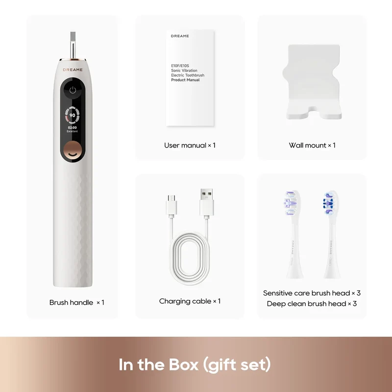 [Gift Set] Dreame E10S Smart Sonic Vibration Electric Toothbrush