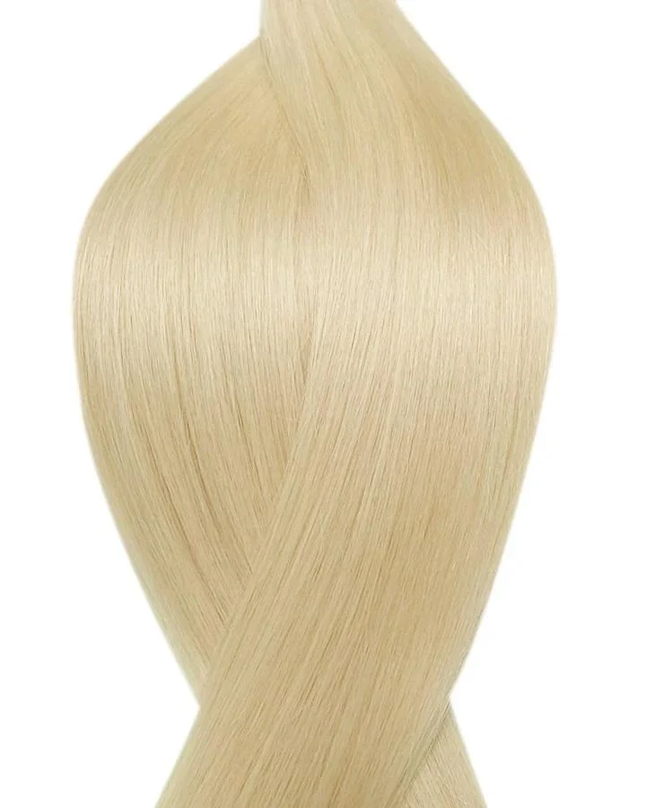 #60 Platinblond Tape in Echthaar Extensions