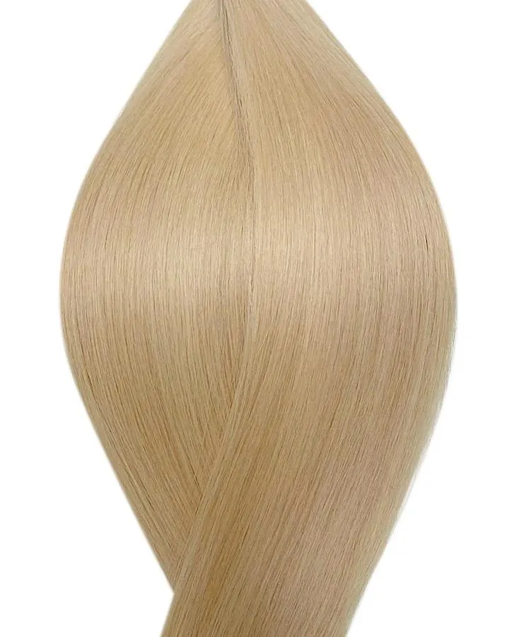 #22 Hell Aschblond Tape in Echthaar Extensions