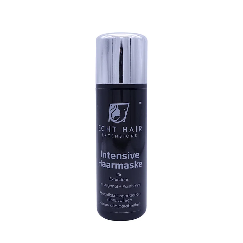 Intensive Haarmaske für Echthaar Extensions mit Arganöl und Panthenol-Silikonfrei & Parabenfrei