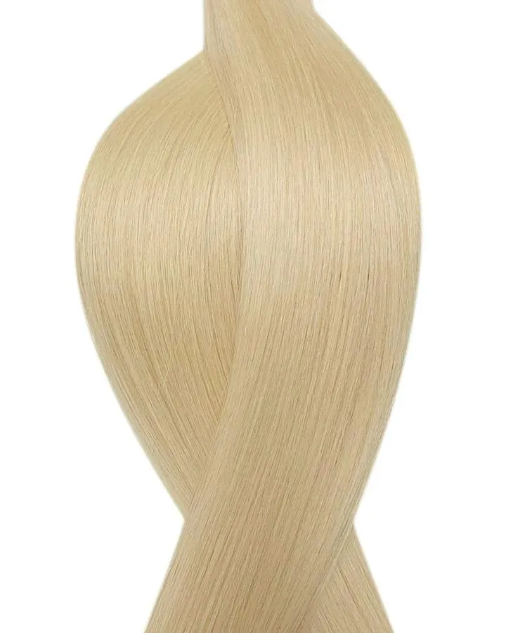 #613 Hell Lichtblond Nanoring Echthaar Extensions