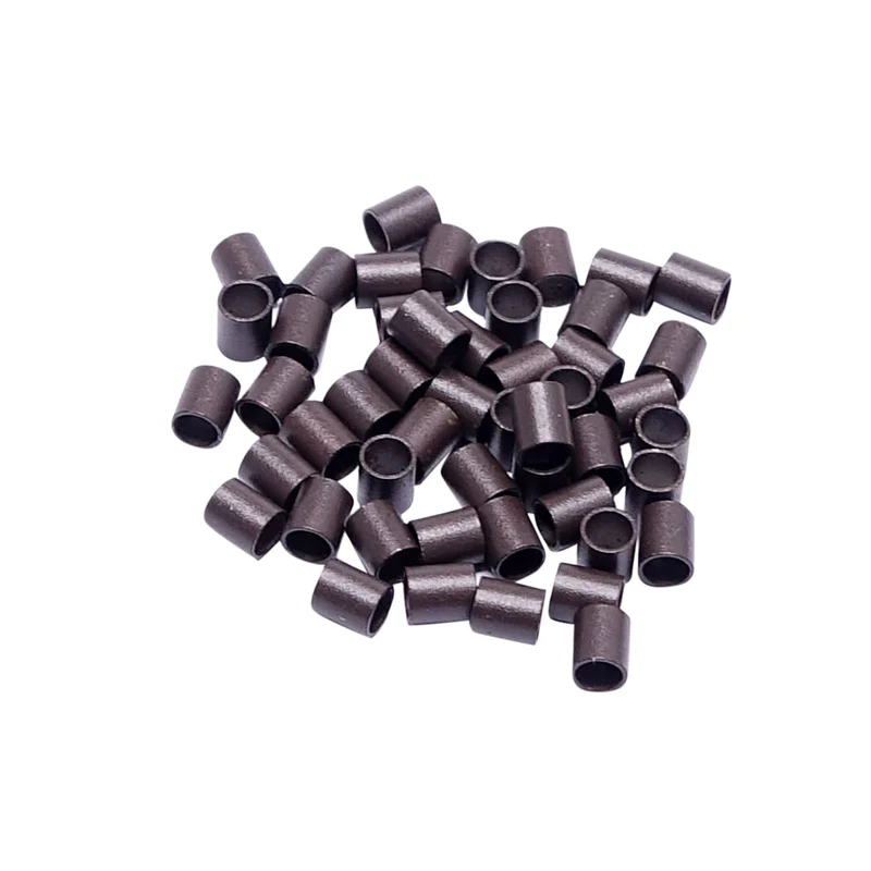 Micro Kupferrohre 100 Stk. für I-Tip Extensions statt Microringe