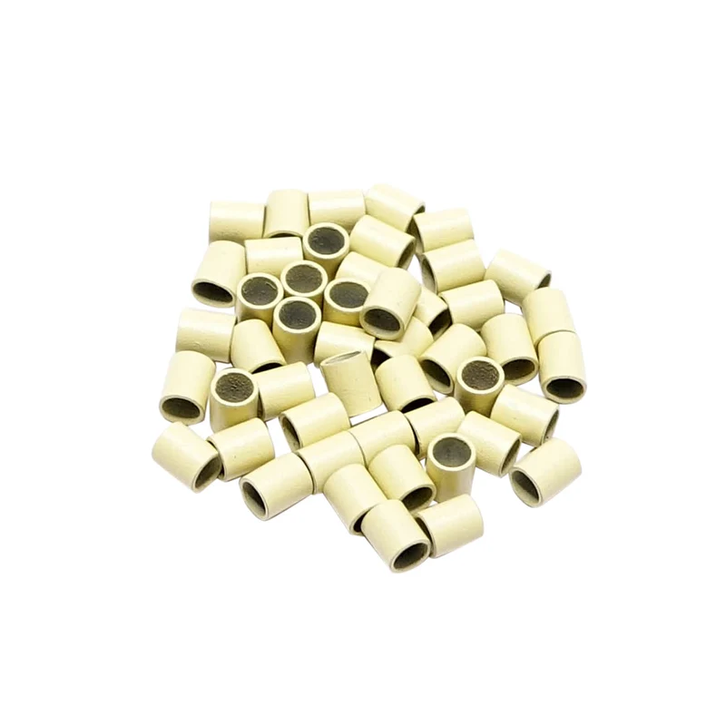 Micro Kupferrohre 100 Stk. für I-Tip Extensions statt Microringe