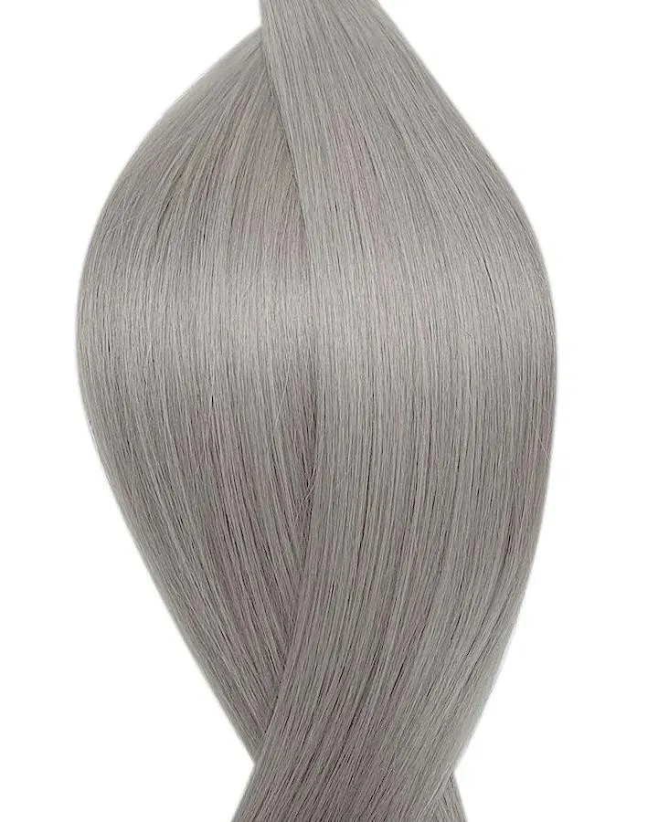 #66 Grau Tape in Echthaar Extensions