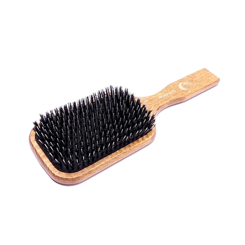 Paddle Bürste aus Wildschweinborsten