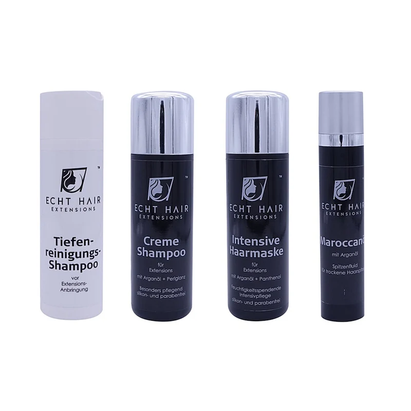 #8 Extensions Bondings Basic Pflegeset mit Tiefenreinigungs-Shampoo