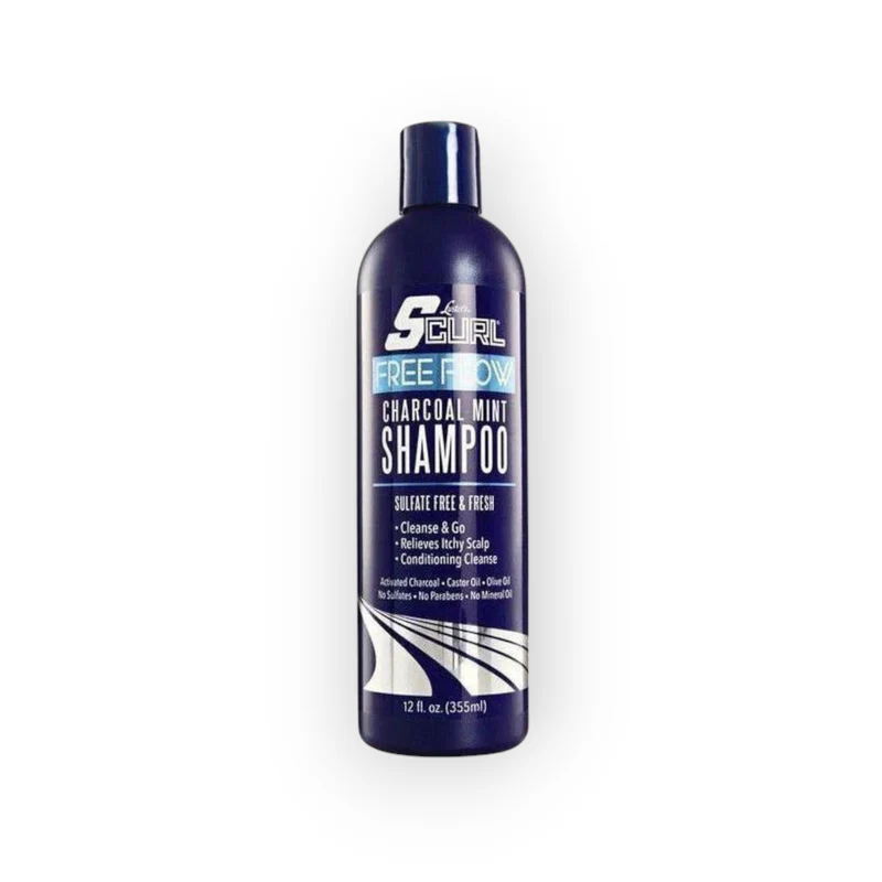 S Curl Charcoal Mint Shampoo 355ml