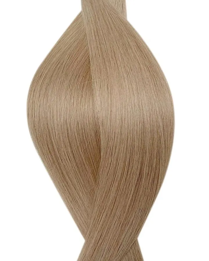#18 Dunkel Aschblond Keratin Bonding Extensions Echthaar