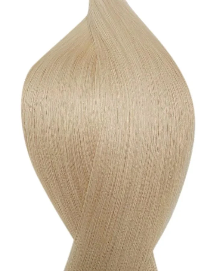 #16 Aschblond Keratin Bonding Extensions Echthaar