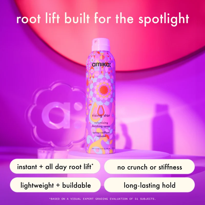 amika rising star volumising finish spray