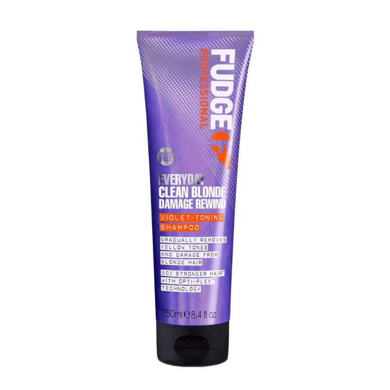 Fudge EVERY DAY Clean Blonde Damage Rewind Shampooo 250ml