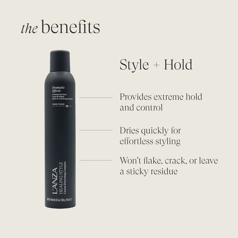 L'ANZA Healing Style Dramatic Effects Haarspray 350ml