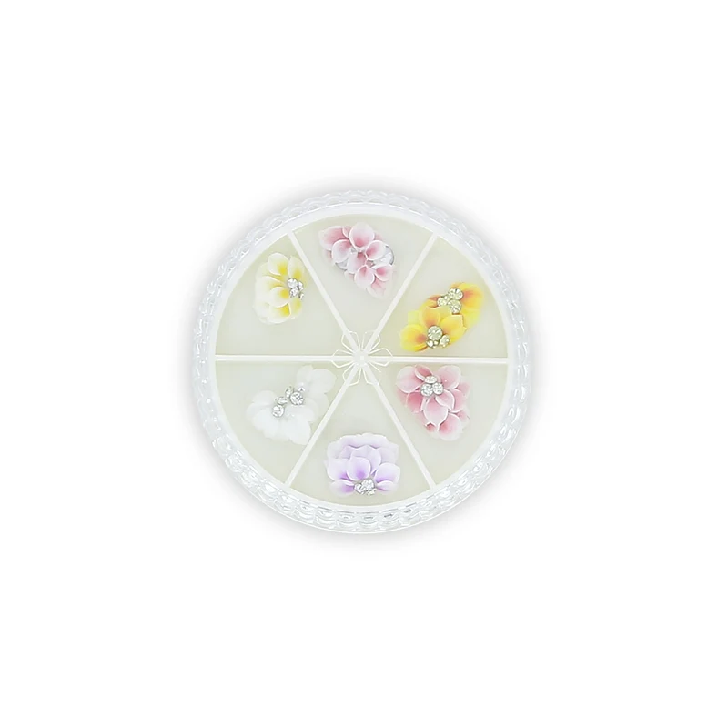 Décoration Nail Art Fleurs Résine 3D