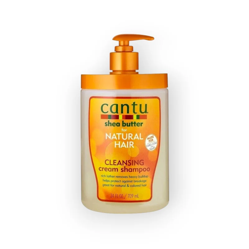cantu shea butter for natural hair sulfate-free cleansing cream shampoo 709ml
