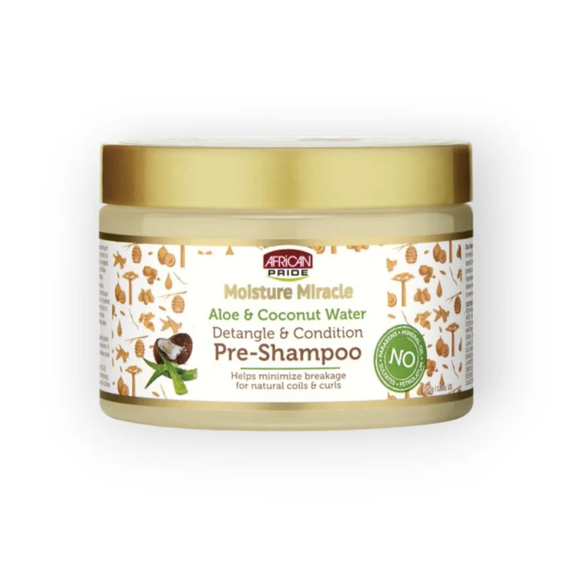 African Pride Moisture Miracle Detangle & Condition Pre Shampoo 340g