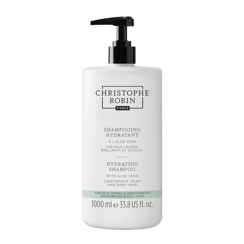 Christophe Robin Hydratisierendes Shampoo mit Aloe Vera 1000ml