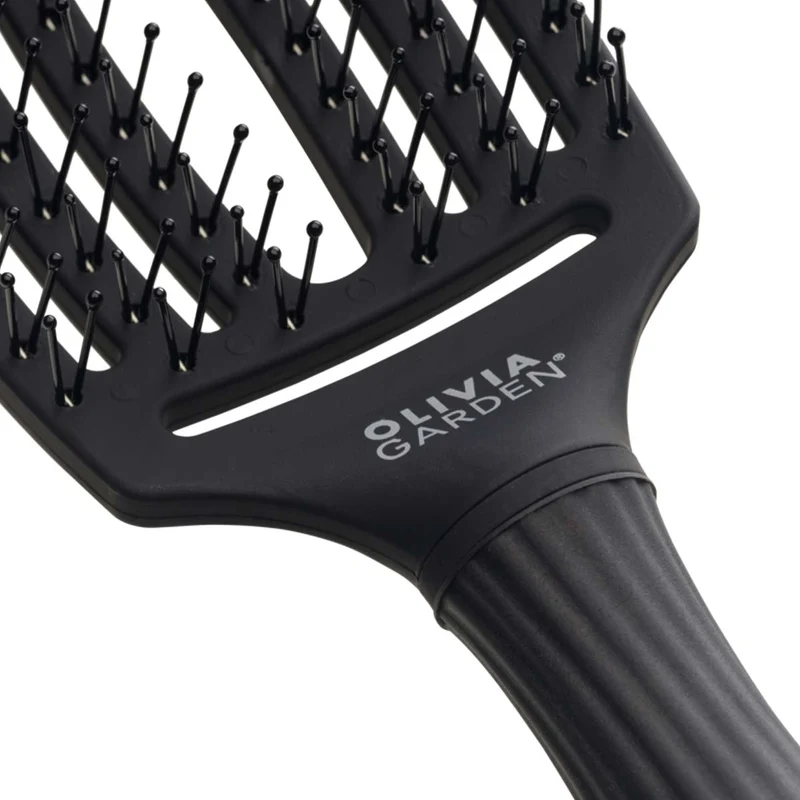 Brosse FINGERBRUSH CARE ICONIC Double Black Taille M