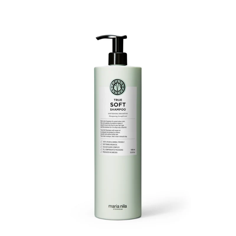 Maria Nila True Soft Shampoo 1000ml mit Pumpe