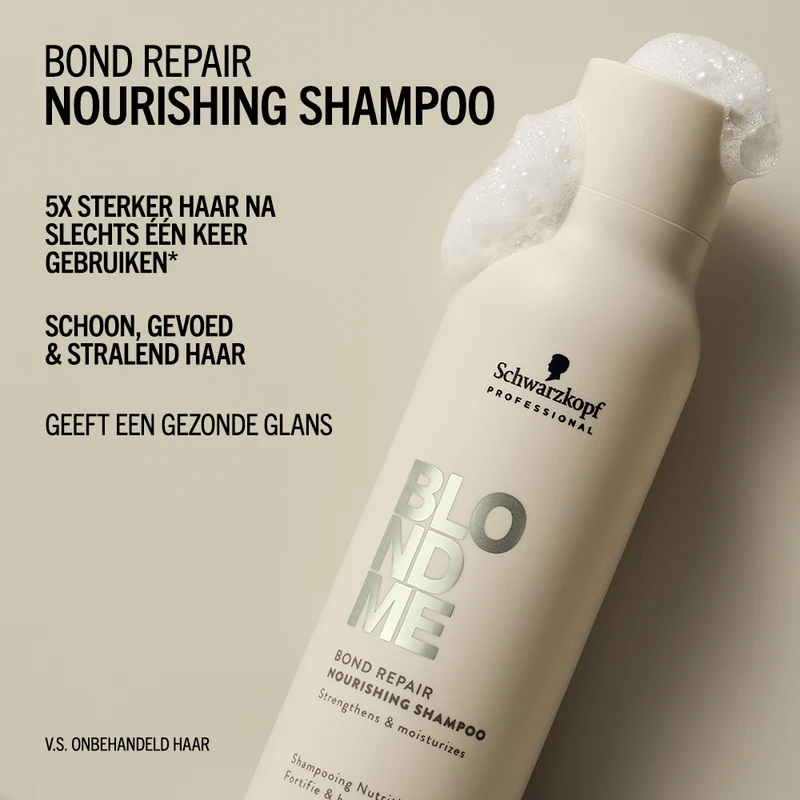 Schwarzkopf Professional BlondMe Bond Repair Pflegendes Shampoo