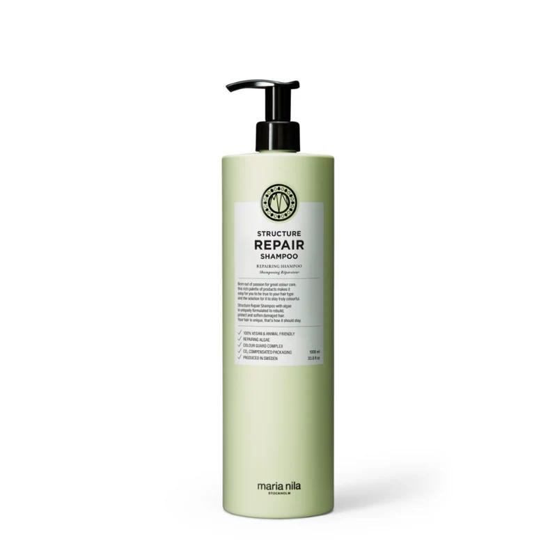 Maria Nila Structure1000ml Repair Shampoo mit Pumpe