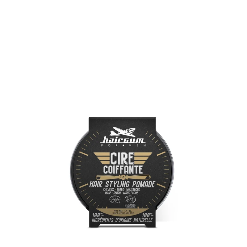 Cire Coiffante Barbe et Cheveux Hairgum For Men