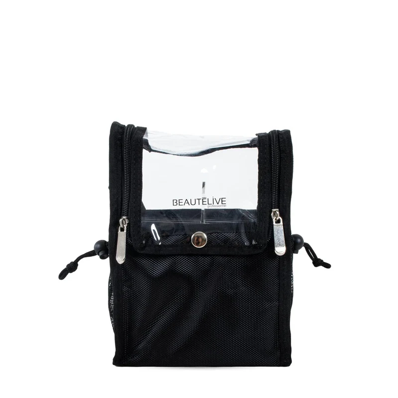 Sac Transparent et Noir avec Compartiments BRUXELLES