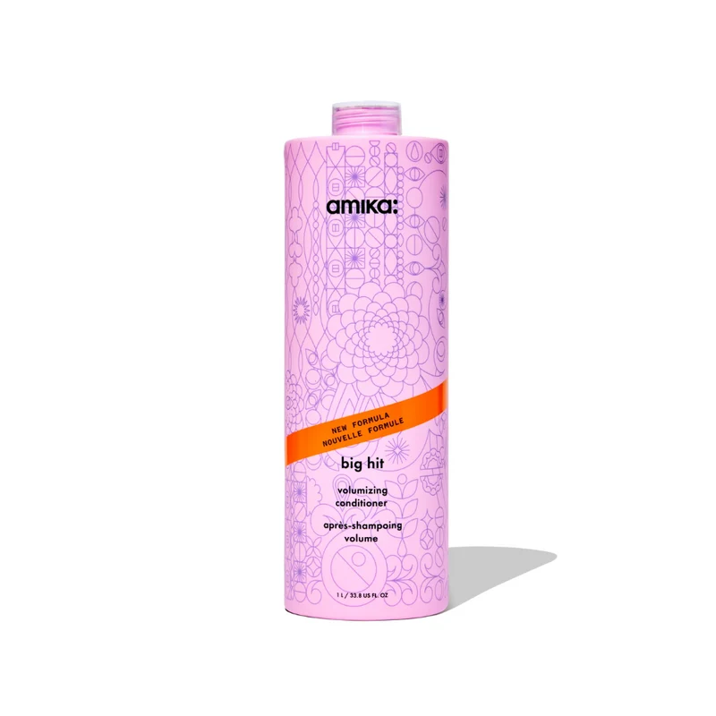amika big hit volumising conditioner 1000ml