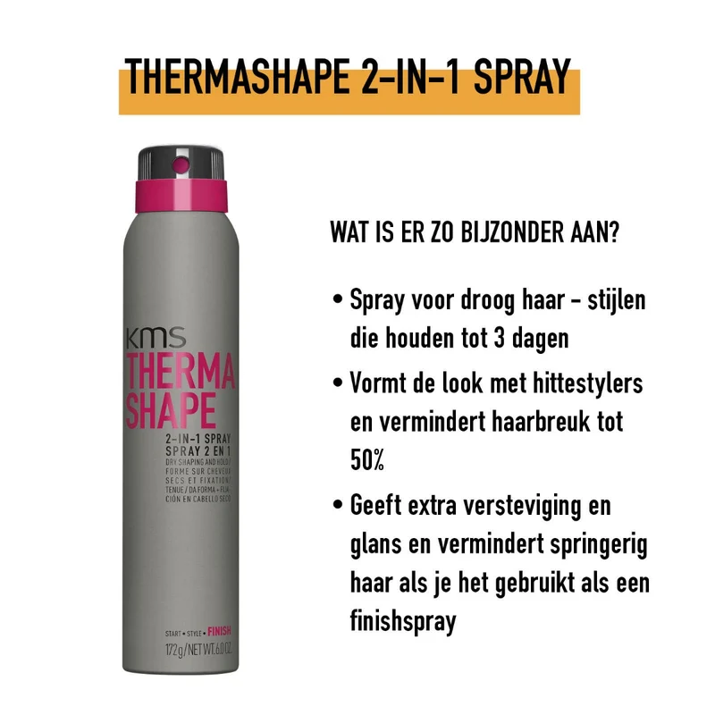 KMS Haar ThermaShape 2-in-1 Spray 200ml