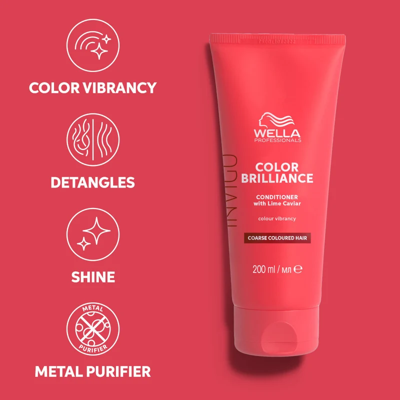 Wella Professionals Invigo Color Brilliance Conditioner Gefärbtes & dickes Haar