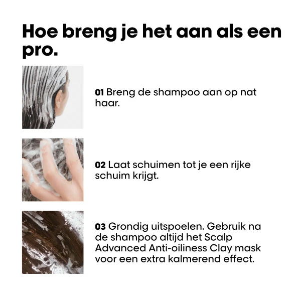 L'Oréal Professional Scalp Advanced Anti-Oiliness Dermo-Purifier Shampoo (für fettige Kopfhaut)