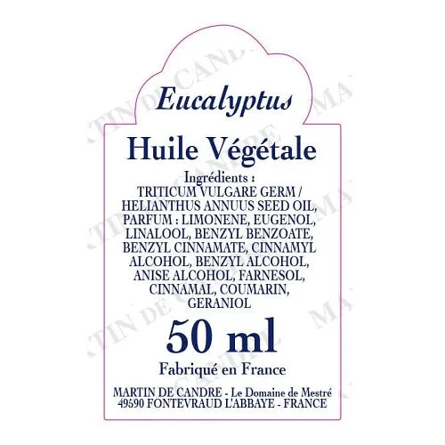 MdC Huile Vegetale Eucalyptus