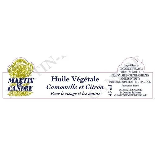 MdC Huile Vegetale Camomille