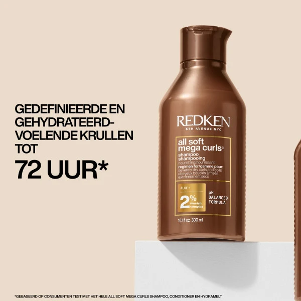 Redken All Soft Mega Locken Shampoo 300ml