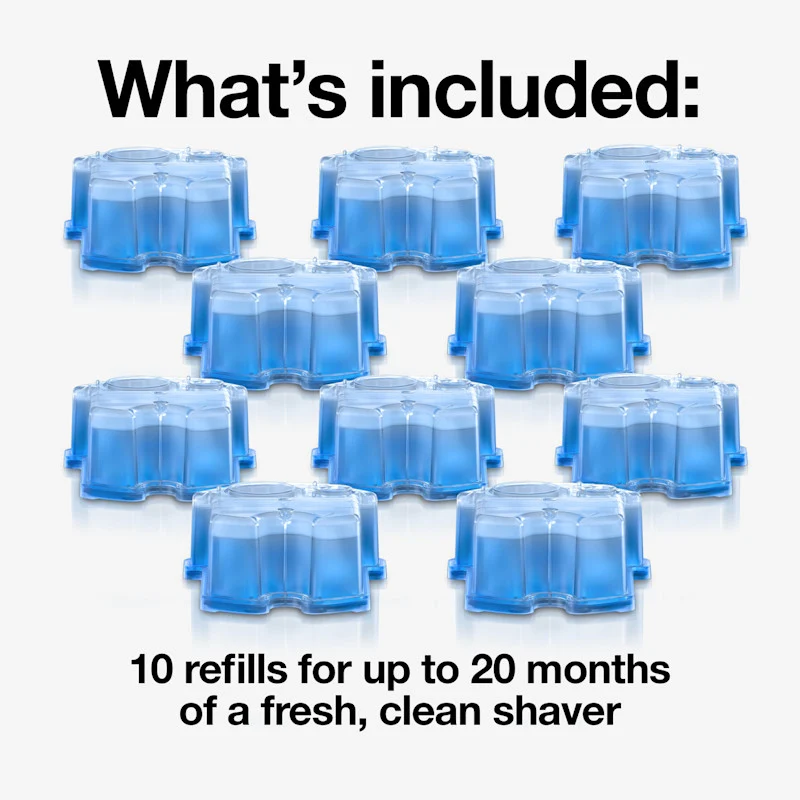 Braun Clean & Renew Refill Cartridges 10 Pack