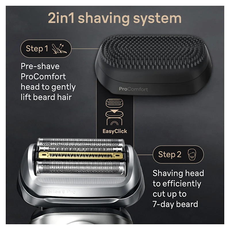 Series 9 PRO+ Electric Shaver with PowerCase 6-in-1 SmartCare Center ProComfort Head 9599cc
